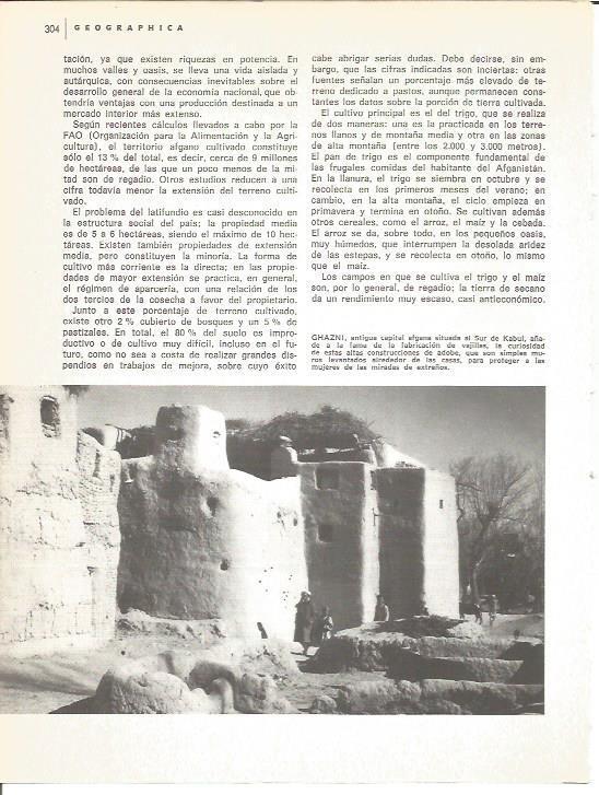 LAMINA V01805: Calle en Ghazni, Afganistan