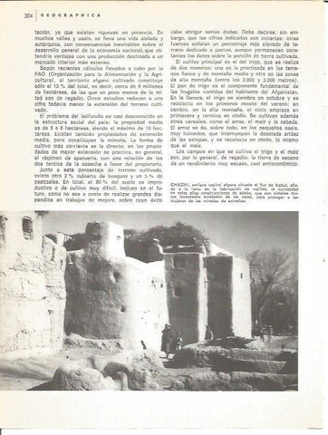 LAMINA V01805: Calle en Ghazni, Afganistan