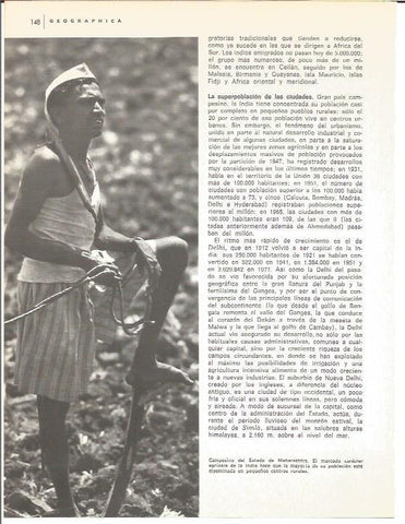LAMINA V01777: Campesino de Maharashtra