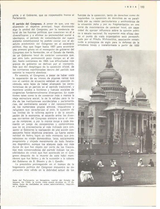 LAMINA V01784: Sede del Parlamento en Bangalore