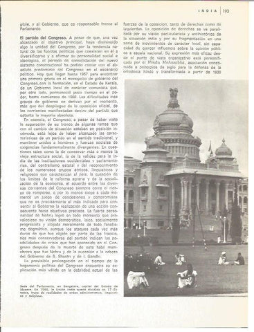 LAMINA V01784: Sede del Parlamento en Bangalore