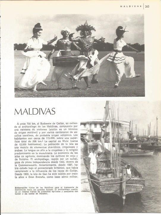 LAMINA V01797: Embarcacion tipica de Las Maldivas