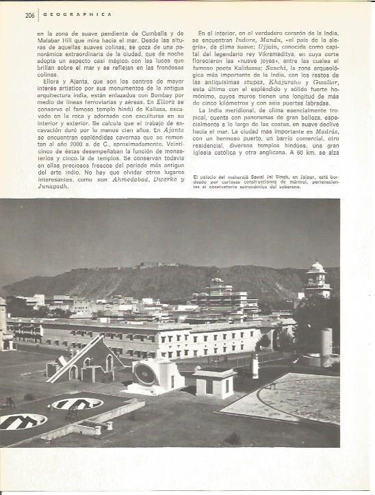 LAMINA V01787: Palacio del maharaja Sawai Jai Singh en Jaipur