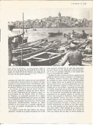 LAMINA V01830: Vista parcial de Estambul