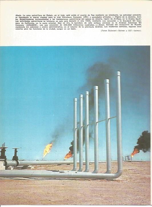 LAMINA V01837: Zona petrolifera de Zubair en Irak