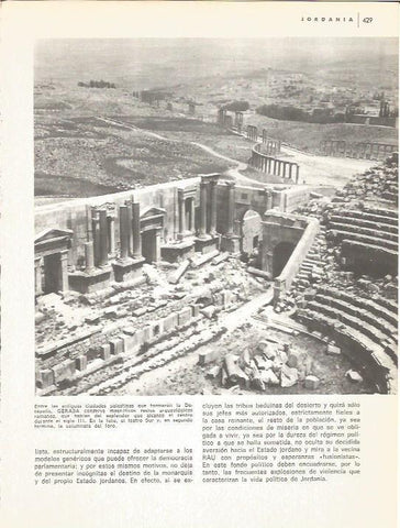 LAMINA V01841: Restos arqueologicos en Gerasa