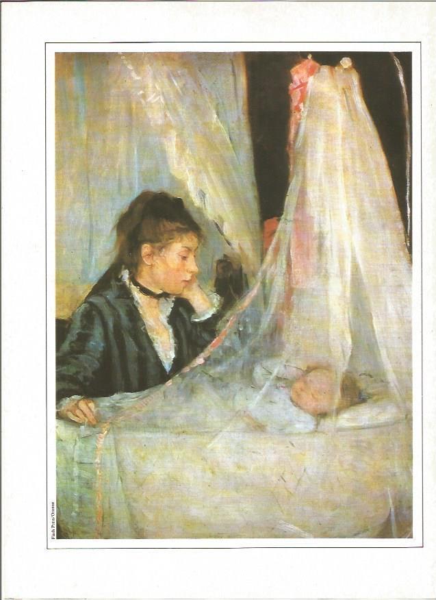 LAMINA V01336: La cuna por  Berthe Morisot