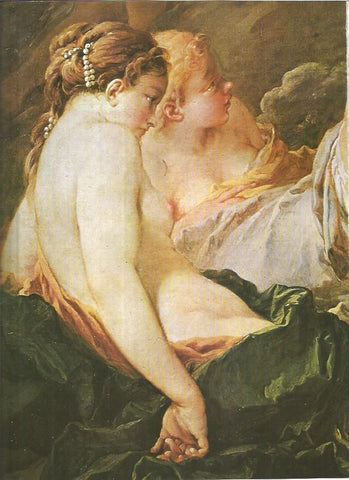 LAMINA V01295: Mercurio confia Baco niño a las musas por François Boucher