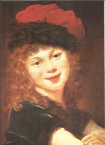 LAMINA V01302: Retrato de su hija Julia por Madame Vigee-Le Brun