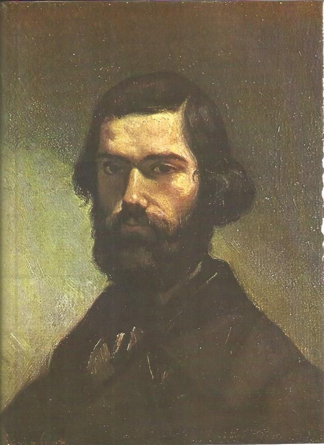 LAMINA V01307: Jules Valles por Gustave Courbet