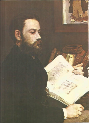 LAMINA V01309: Emile Zola por Edouard Manet