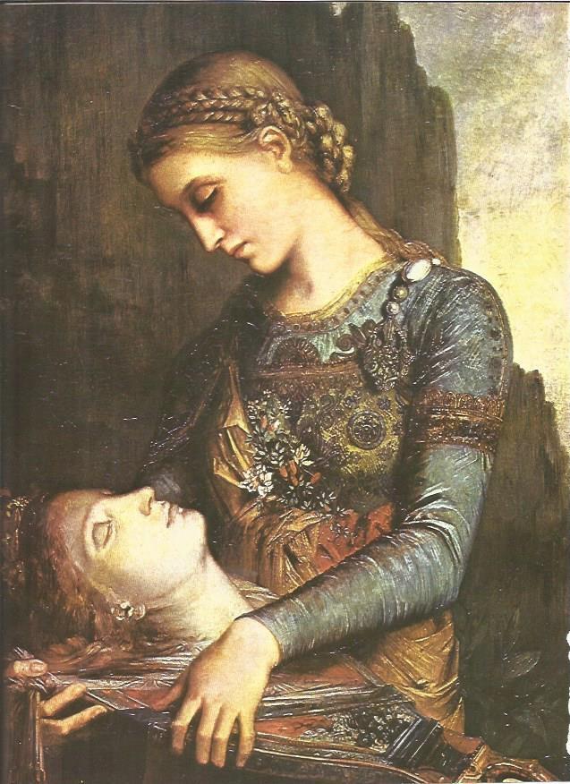 LAMINA V01310: Orfeo por Gustave Moreau