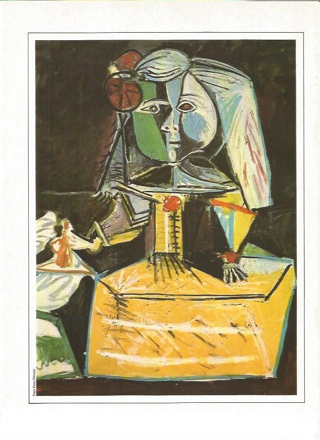 LAMINA V01343: La menina por Picasso