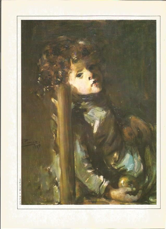 LAMINA V01357: Ignacio, hijo del artista por I. Pinazo Camarlench