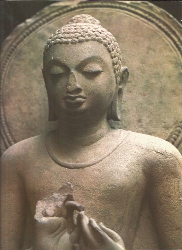 LAMINA V01220: Imagen de Buda del periodo gupta