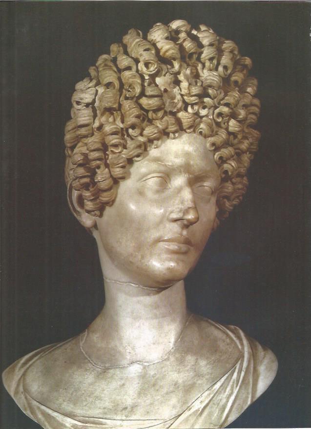 LAMINA V01218: Dama romana 