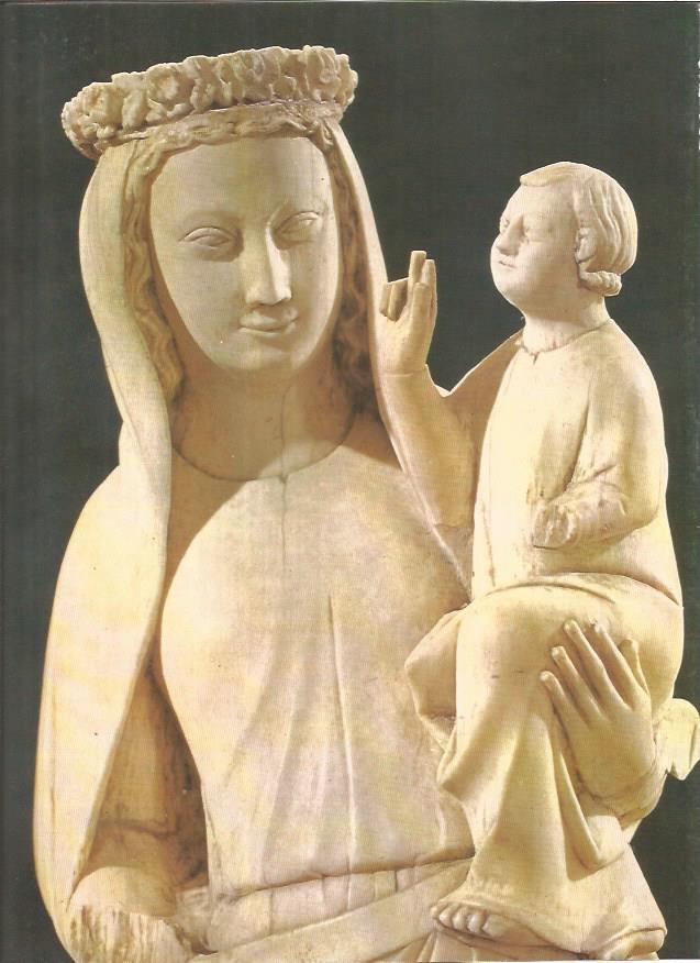 LAMINA V01244: Virgen de marfil s-XIII