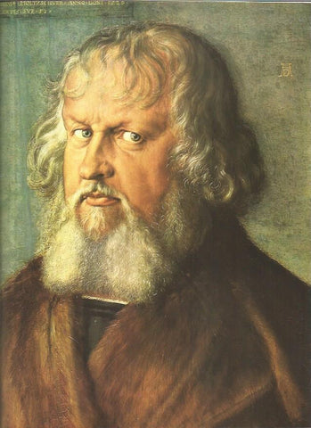LAMINA V01271: Hyeronimus Holtzschuher por Alberto Durero