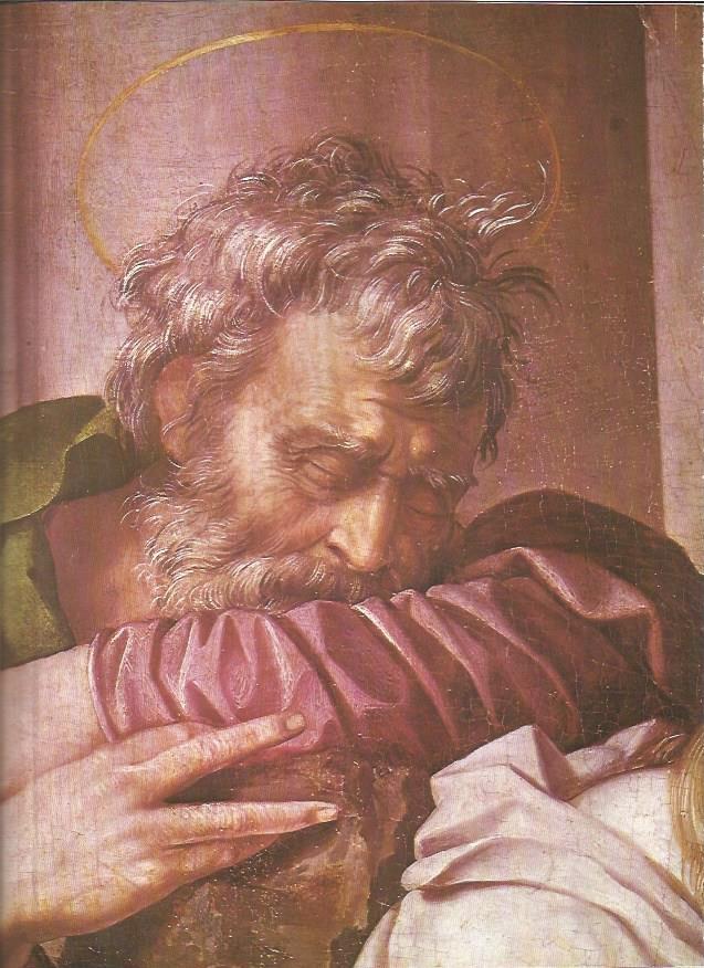 LAMINA V01277: Sagrada Familia por Jacopo Pontormo