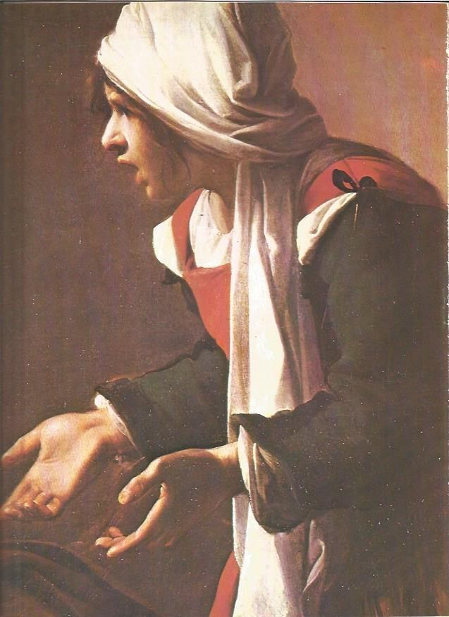 LAMINA V01286: Negacion de San Pedro, Pinacoteca Vaticana