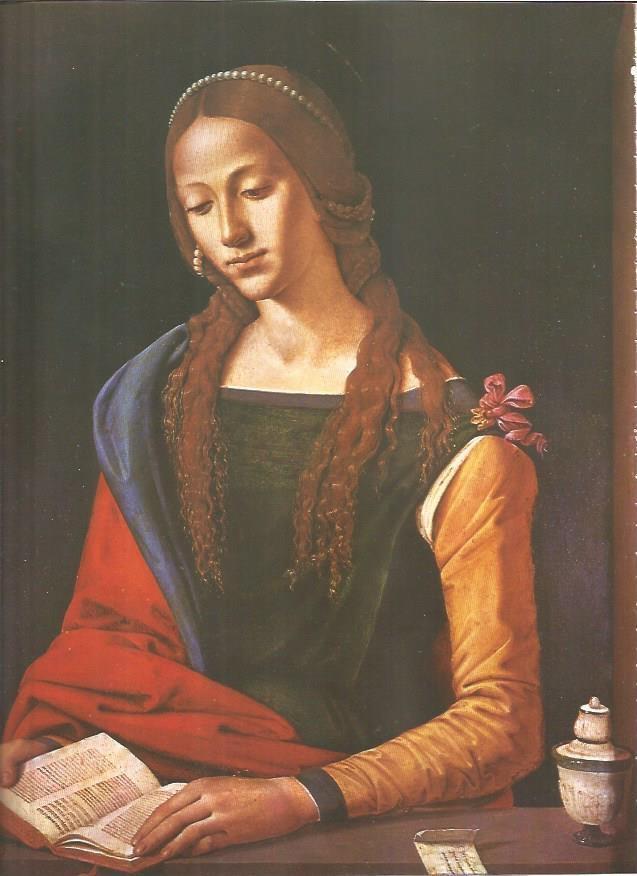 LAMINA V01266: Magdalena por Piero di Cosimo