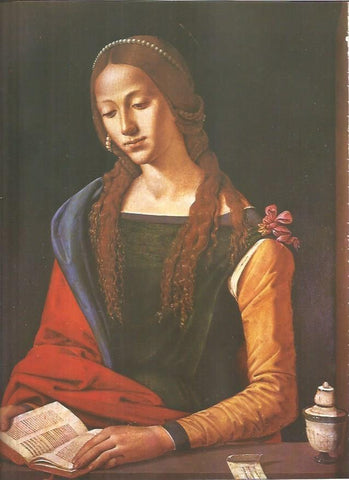 LAMINA V01266: Magdalena por Piero di Cosimo