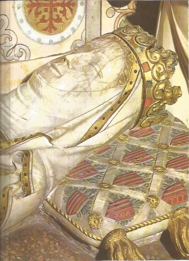 LAMINA V01245: La reina Elisenda de Moncada, monasterio de Pedralbes, Barcelona