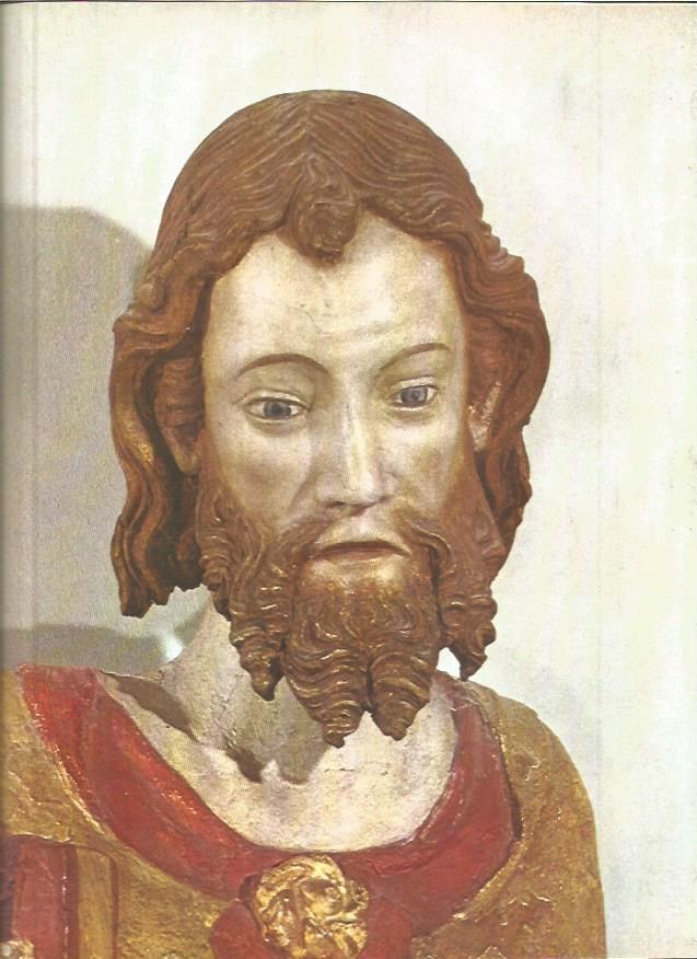 LAMINA V01246: Figura del apostol Santiago el Menor en Venray, Holanda