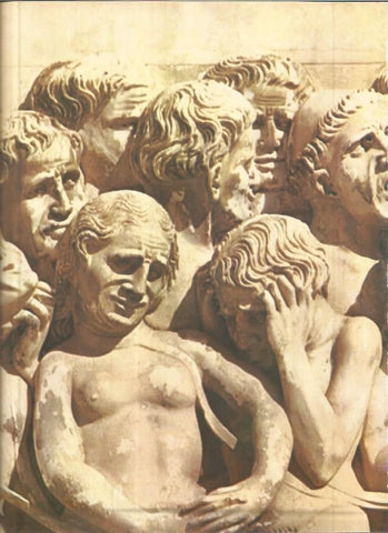 LAMINA V01248: Relieves de la fachada de la catedral de Orvieto por Lorenzo Maitani