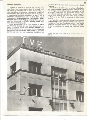 LAMINA V01517: Estudios de TV en Paseo de la Habana
