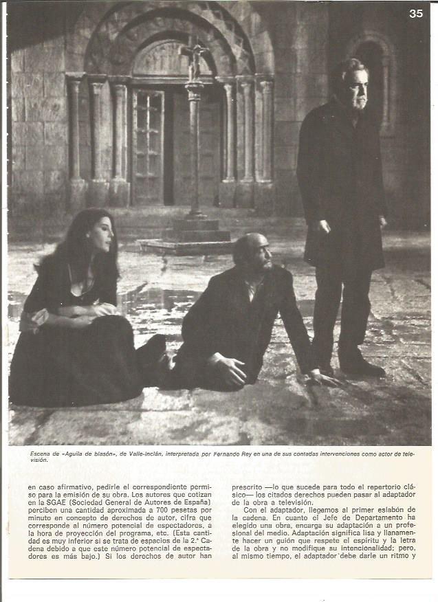 LAMINA V01510: Escena de Aguila de Blason interpretada por Fernando Rey