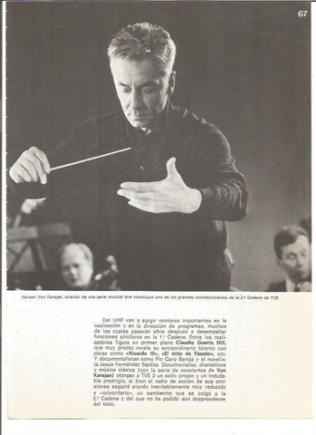 LAMINA V01525: Herbert Von Karajan