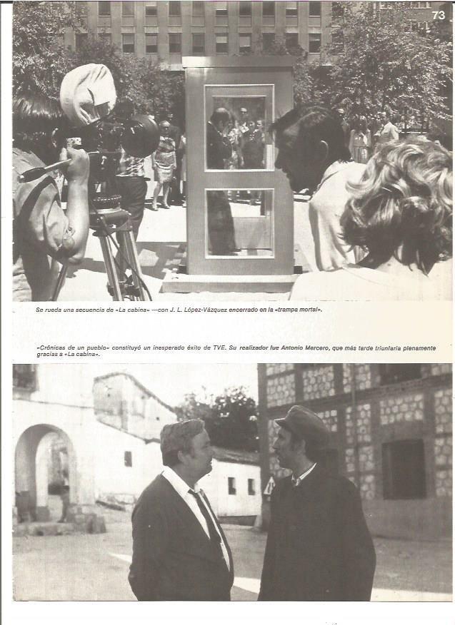 LAMINA V01528: Escenas de La Cabina y Cronicas de un pueblo