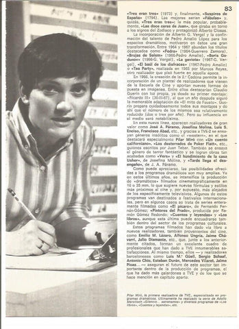 LAMINA V01532: Pilar Miro 