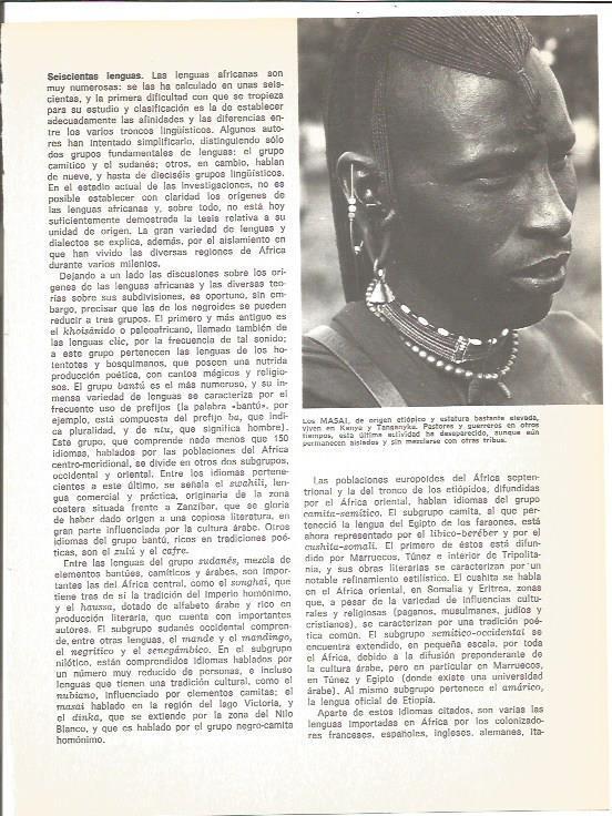 LAMINA V01567: Masai