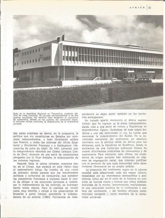 LAMINA V01578: Sede de la Asamblea Nacional en Tananarive