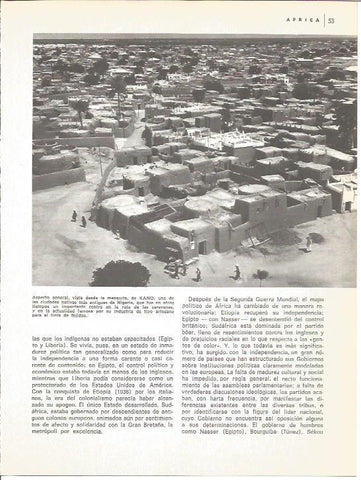 LAMINA V01569: Mezquita de Kano, Nigeria