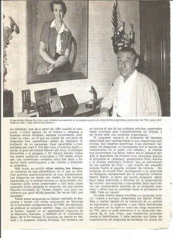 LAMINA V01536: Manuel del Arco, periodista