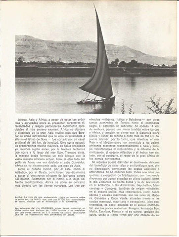 LAMINA V01556: Embarcacion tipica en el rio Nilo
