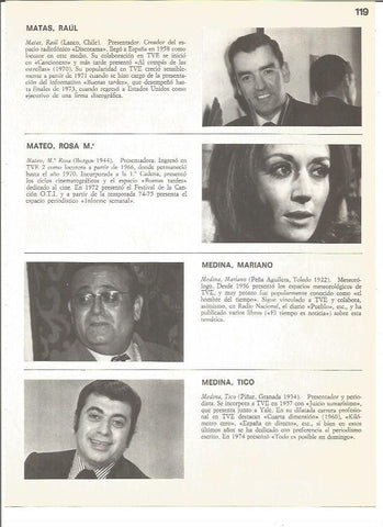 LAMINA V01550: Tico Medina y Rosa M. Mateo