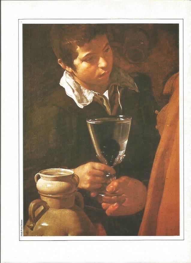 LAMINA V01410: El aguador de Sevilla por Diego Velazquez