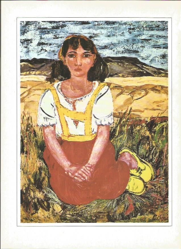 LAMINA V01400: La pastora por B. Palencia