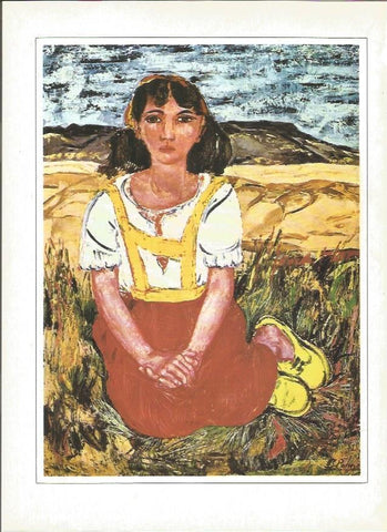 LAMINA V01400: La pastora por B. Palencia