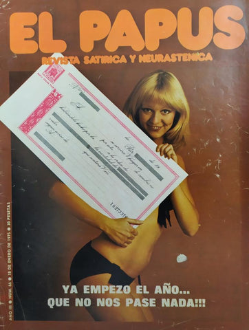 Revista: EL PAPUS, Año III, Numero 66: Ya empezo el año, que no nos pase nada!! (18 enero 1975)