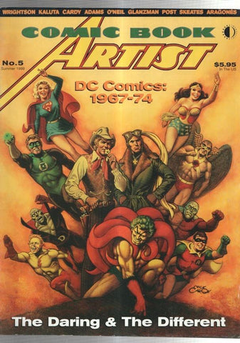 COMIC BOOK ARTIST Vol.1 : Numero 05: DC Comics 1967-74 - The Daring & The Different