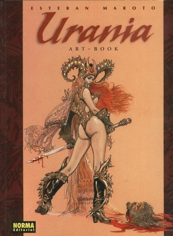 Esteban Maroto: Urania (ilustraciones en blanco y negro)