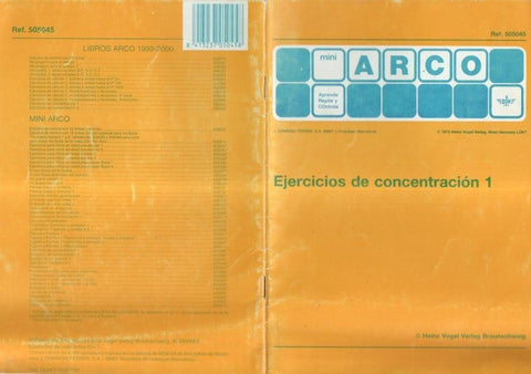 Mini Arco: ejercicios de concentracion 1