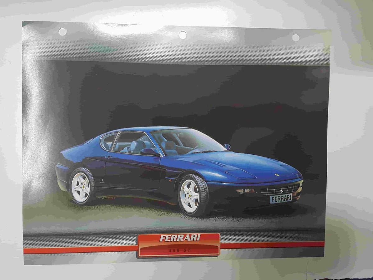 Ficha: Ferrari 456 GT. Pertenece a la Coleccion Automoviles de Ensueño de Planeta DeAgostini