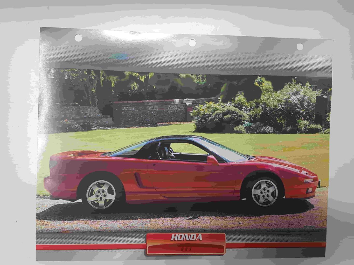 Ficha: Honda NSX. Pertenece a la Coleccion Automoviles de Ensueño de Planeta DeAgostini