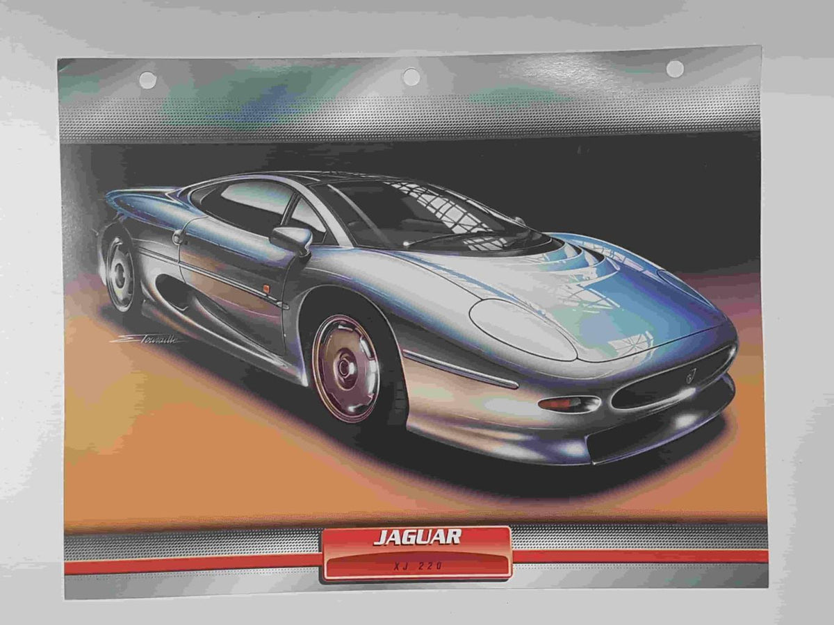 Ficha: Jaguar XJ 320. Pertenece a la Coleccion Automoviles de Ensueño de Planeta DeAgostini